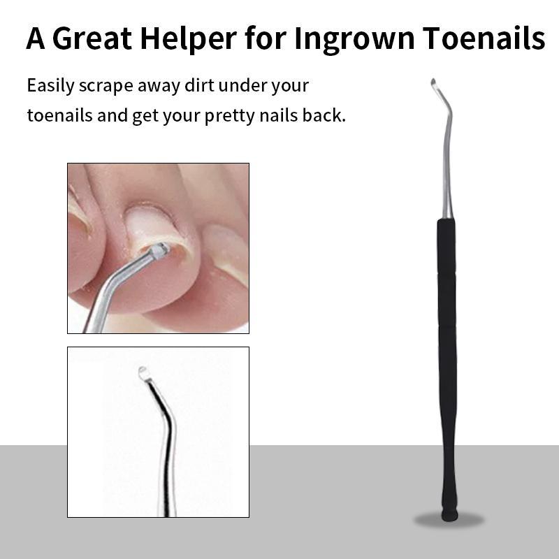 Professional Nail Clipper Set 5pcs Stainless Steel Manicure Kit with Sharp Blade Nail Clippers File Pliers Nippers for Home Salon Use