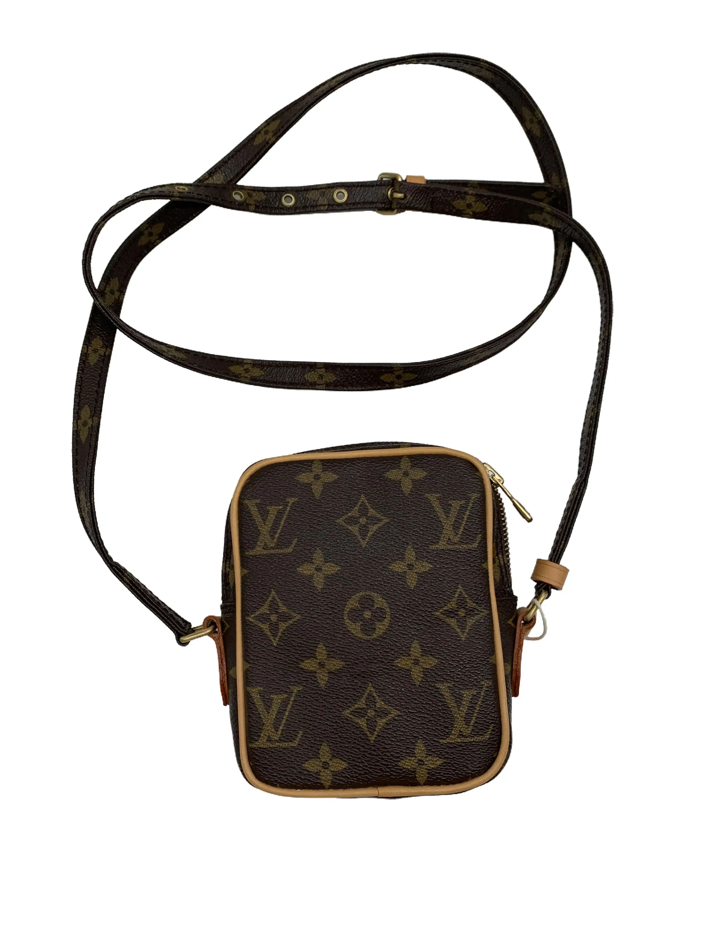 Pre-owned Louis Vuitton Louis‑Vuitton Monogram Mini Square Cross‑body Bag/WJ07113020/3020