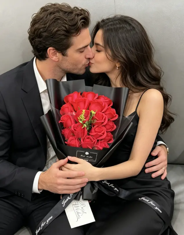 Roses Bouquet Artificial Flower 18 EternasRosas Preserved Rose Bouquet Unique Giftfor Birthday Mother's Day Valentine's Day Thanksgiving Christmas Anniversary