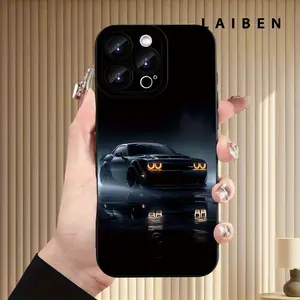 Creative Car Pattern Phone Case for iPhone 17 Air 16 15 14 13 12 11 Pro Max Plus Suitable for Both Men And Women, Creative And Fashionable, for Friends, Family, Boyfriends, Girlfriends