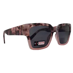 Minerva, High-End Line Bifocal (Clear On Top) Sun Readers for Women OR Non-Bifocal Readers Sunglasses (Tortoiseshell Pink) NY Fifth Avenue