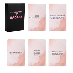 53-sheet Empowerment Affirmation Cards for Women, Daily Motivation and Inspiration, Perfect Gift for Women, Holiday Greeting Cards