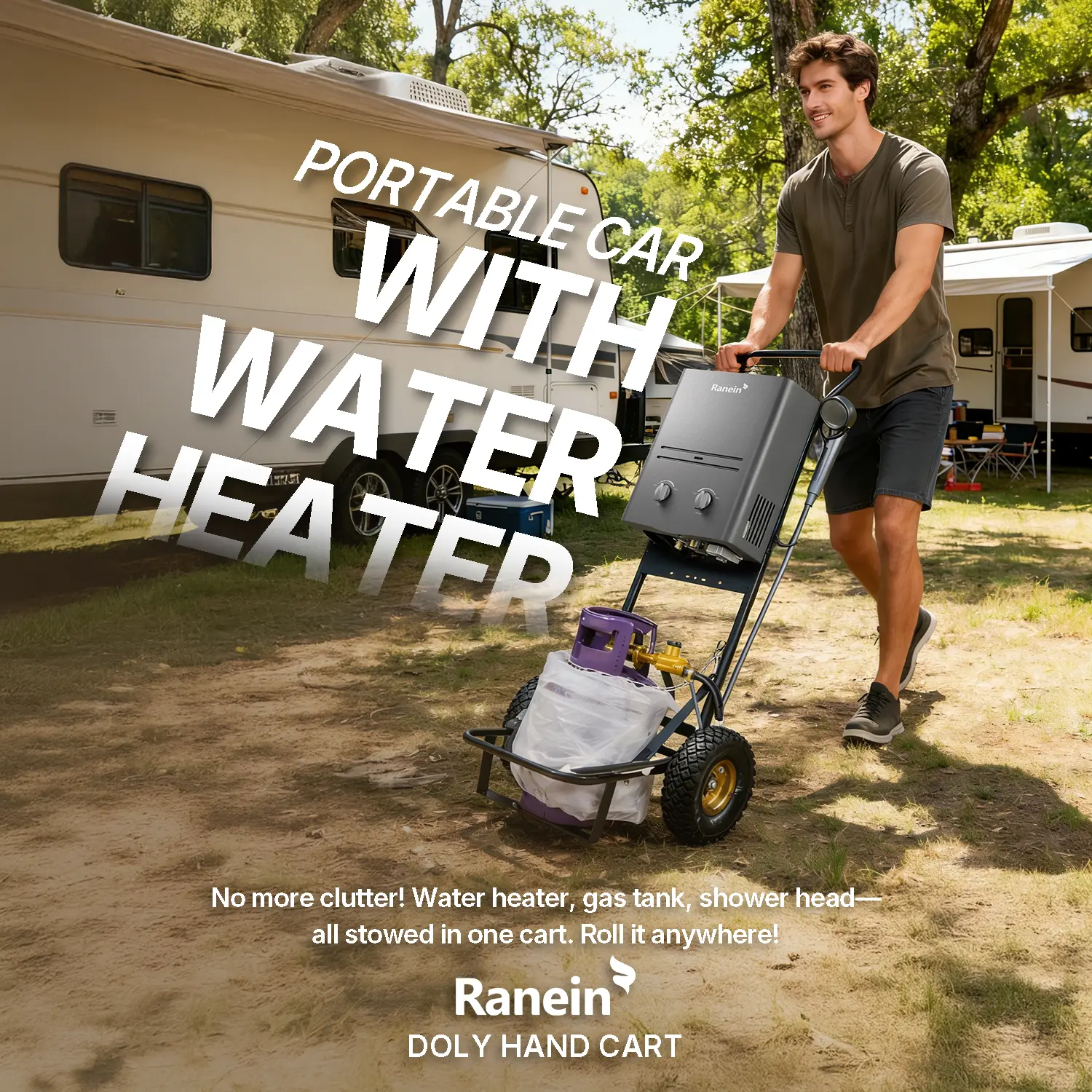 Water Heater &  Dolly