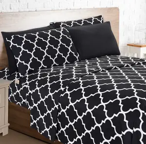 Mocassi 6-Piece Quatrefoil Pattern Sheet Set