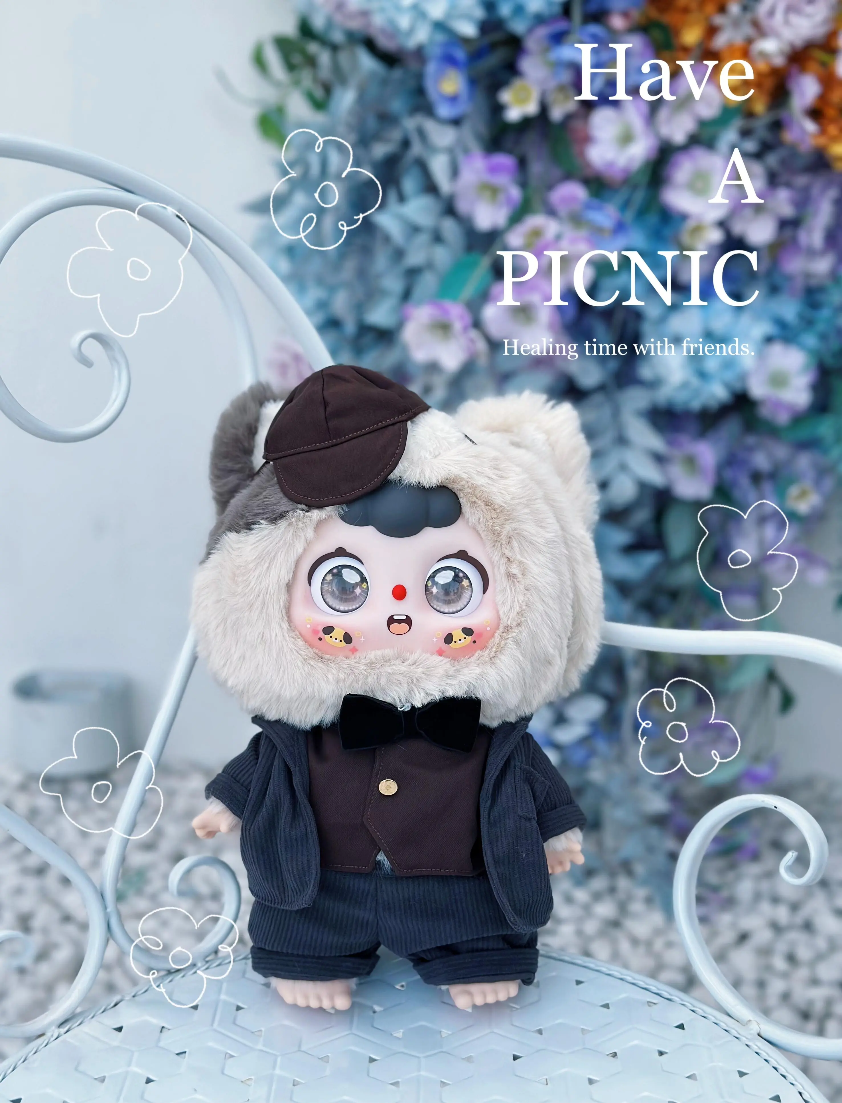 babythree doubao-400% plush toy dolls disappeanng burger Bunny babythree doubao-400% plush toy dolls disappeanng burger Bunny