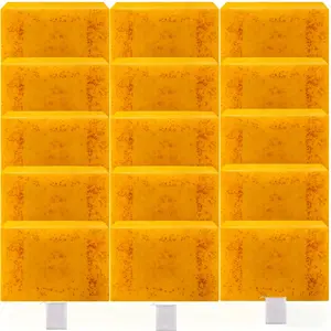 Lemon Turmeric & Kojic Acid Brightening Gentle Cleansing Soap Bar for Dark Spots & Hyperpigmentation, Summer Acne Face & Body Wash Skincare Cleanser Sets with Soap Bags
