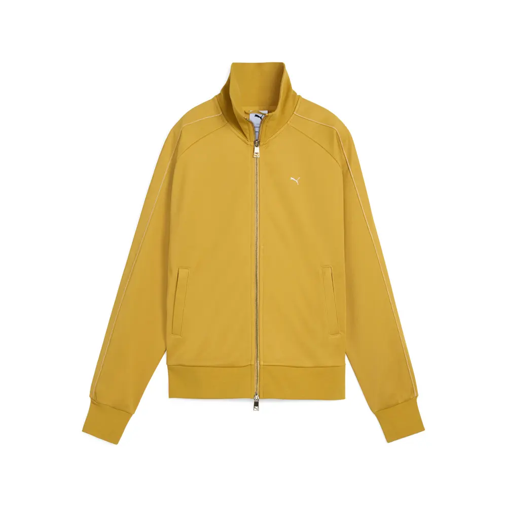 PUMA Womens T7  Athletic Outerwear Casual - Yellow