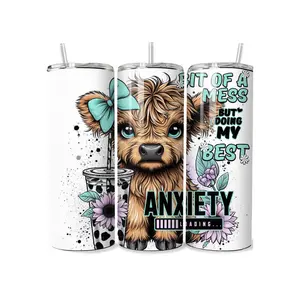 Doing My Best - 20 oz Tumbler Bottle for Hot and Cold Drinks - Drinkware