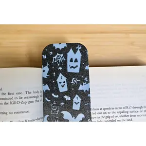 Haunted Houses & Ghosts Halloween Bookmark – 3D Printed Fright