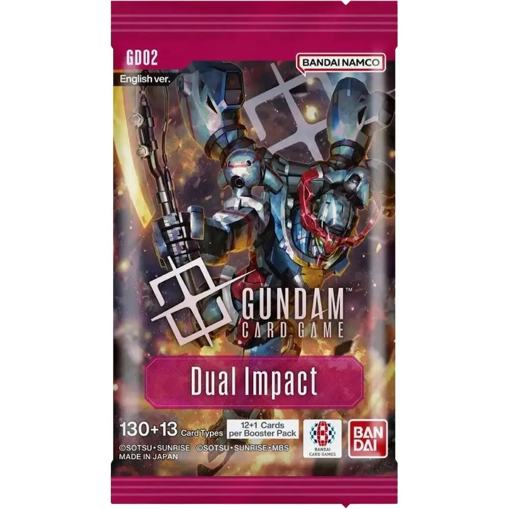 Bandai Namco Gundam GCG Dual Impact Booster Pack (GD02) - Sealed Trading Card, TCG Packs, Collectible Cards, Alternate Art, Rare Find - TikTok Shop Bandai Namco Gundam GCG Dual Impact Booster Pack (GD02) - Sealed Trading Card, TCG Packs, Collectible Cards, Alternate Art, Rare Find - TikTok Shop