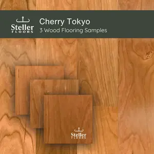 Cherry Tokyo by Steller Floors - Sample 3-Pack - Includes Clip System