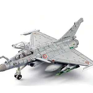 Rare French Rafale Multirole Jet Airplane Model 1:72 Pre-Colored No Glue, Collectible Display Piece, Military Collection, Model Enthusiasts Gift