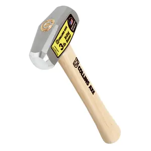 212 MAIN DHT3HC 3 lbs. Drilling Hammer, Drop-Forged High Carbon Hand Tool, Ground Polished, Oval Eye, Portable DIY Tool for Repair Tasks, Diy Tools