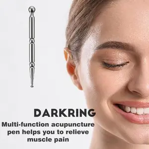 Stainless Steel Manual Massage Tool, Facial Reflexology Tool, Trigger Point Massager, Deep Tissue Massage for Home & Spa