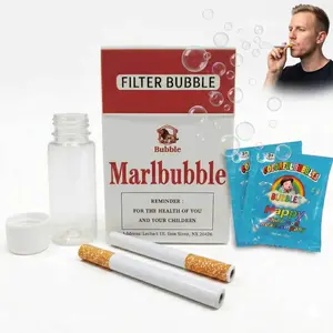 SummerVibes Bubble Cigarette Blowing Stress-Relief Accessory Mini Bubble Blower Sticks Fun Novelty Item for Relaxation Parties