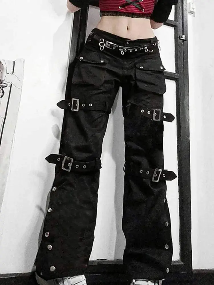 Buckled Cargo Pants