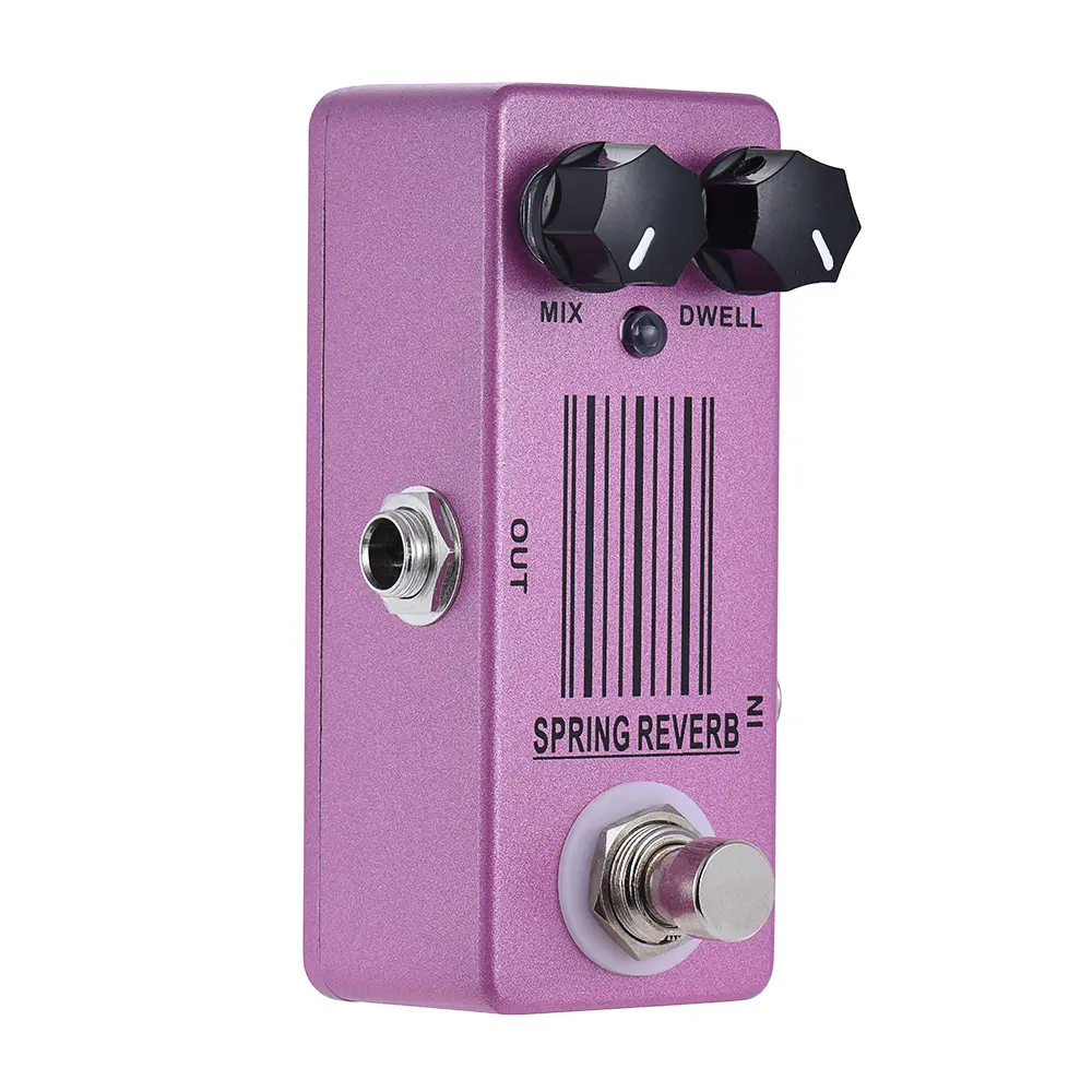 MOSKY MP-51 Guitar Effect Pedal, Mix Dwell, True Bypass, Single Spring Reverb Effect