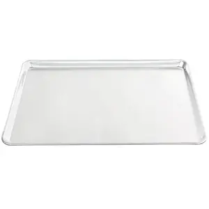 Chef Approved 26" Wide Aluminum Sheet Pan | Full Size Heavy Weight Baking Bun for Restaurant | Closed Bead, 26"W x 18"D x 1.13"H, 16-Gauge (Commercial Oven Use Only, Does Not Fit Residential Oven)