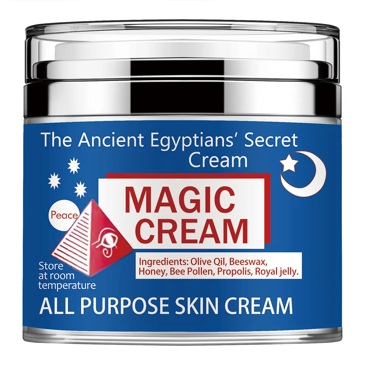 All-Purpose Skin Cream - Moisturizers & Mists, Deeply Hydrating Daily Silky Soft Balm for Day & Night Facial Care, Natural Comfort, Repair & Radiant Glow (Suitable for Face & Body)