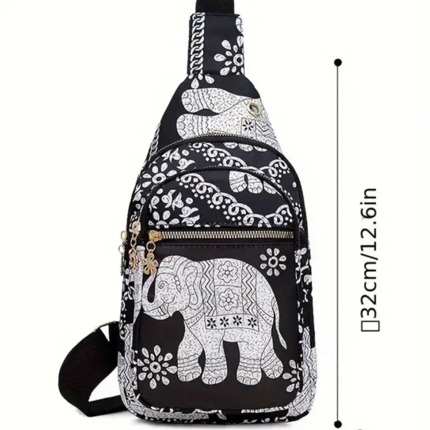 Elephant shoulder bag