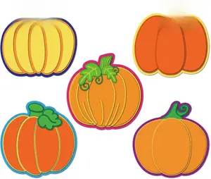 40 Pcs Pumpkin Cutouts Bulletin Board Decorations Fall Pumpkin Cut Outs Halloween Thanksgiving Autumn Classroom Bulletin Board Decorations with.