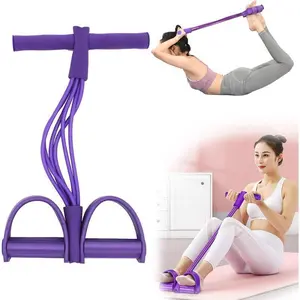 Multifunction Pedal Resistance Band - Yoga, Pilates, Core & Leg Workouts