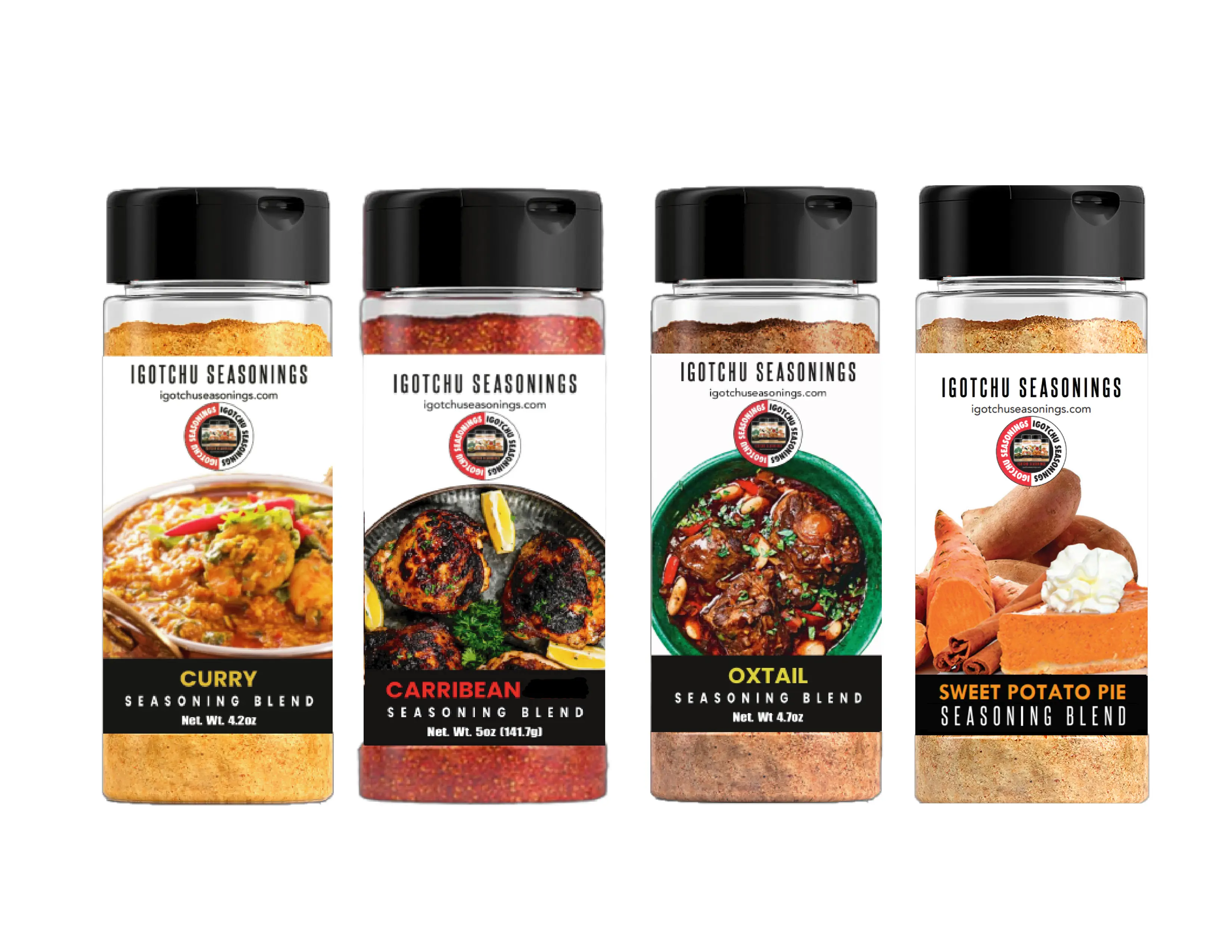 Caribbean Joy Bundle, Igotchu Seasonings—Flavorful Spice Blend Bundle Traditional