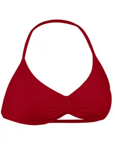 Women's Solid Backless Sports Bra, Breathable Comfortable Strappy Wireless Sports Bra, Ladies Sportswear for Indoor Outdoor Wear, Strappy Sports Bras