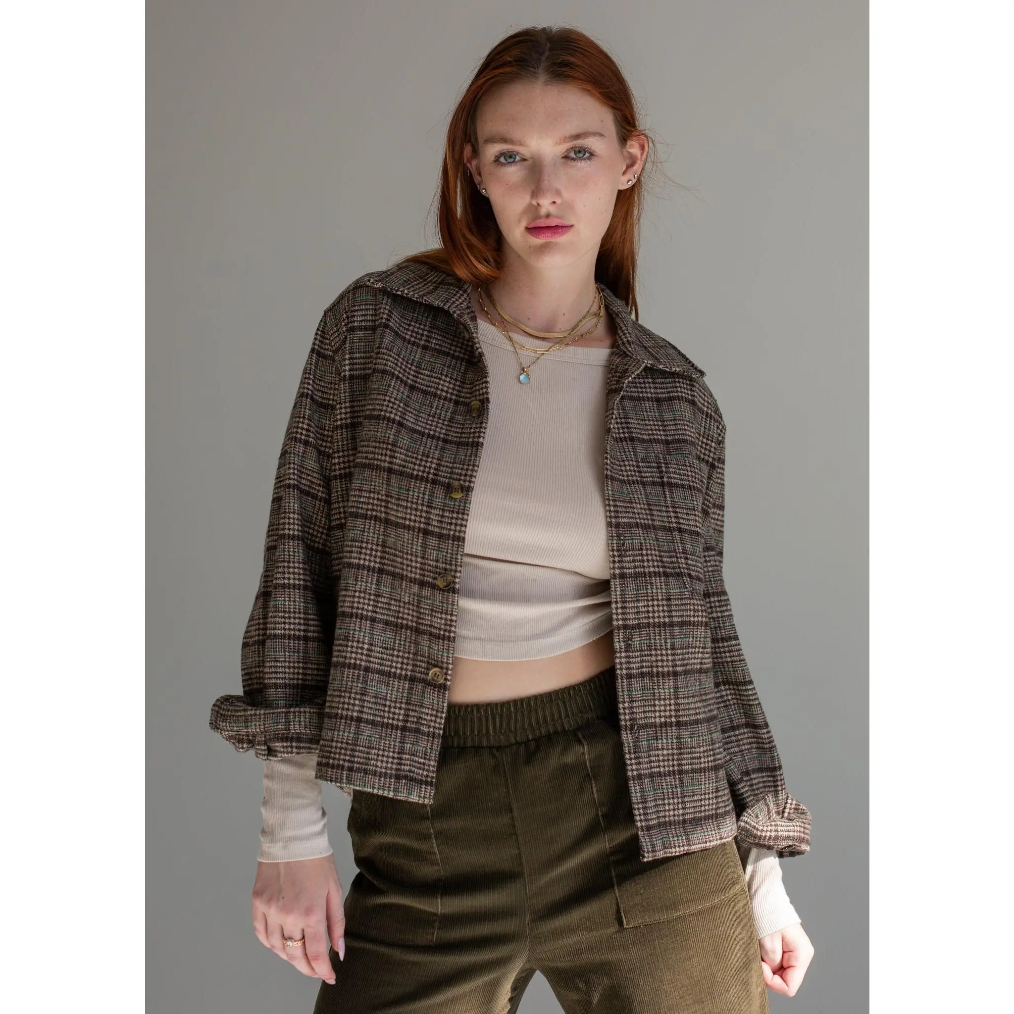 Plaid Chore Jacket