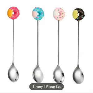 4 Peice Adorable Coffee Spoons