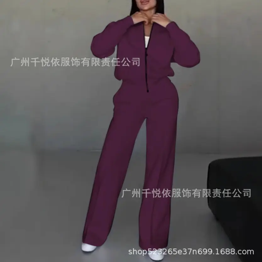 Purple red (CVC thin hoodie)