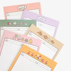 Cute White Cat B5 Notepad Series I