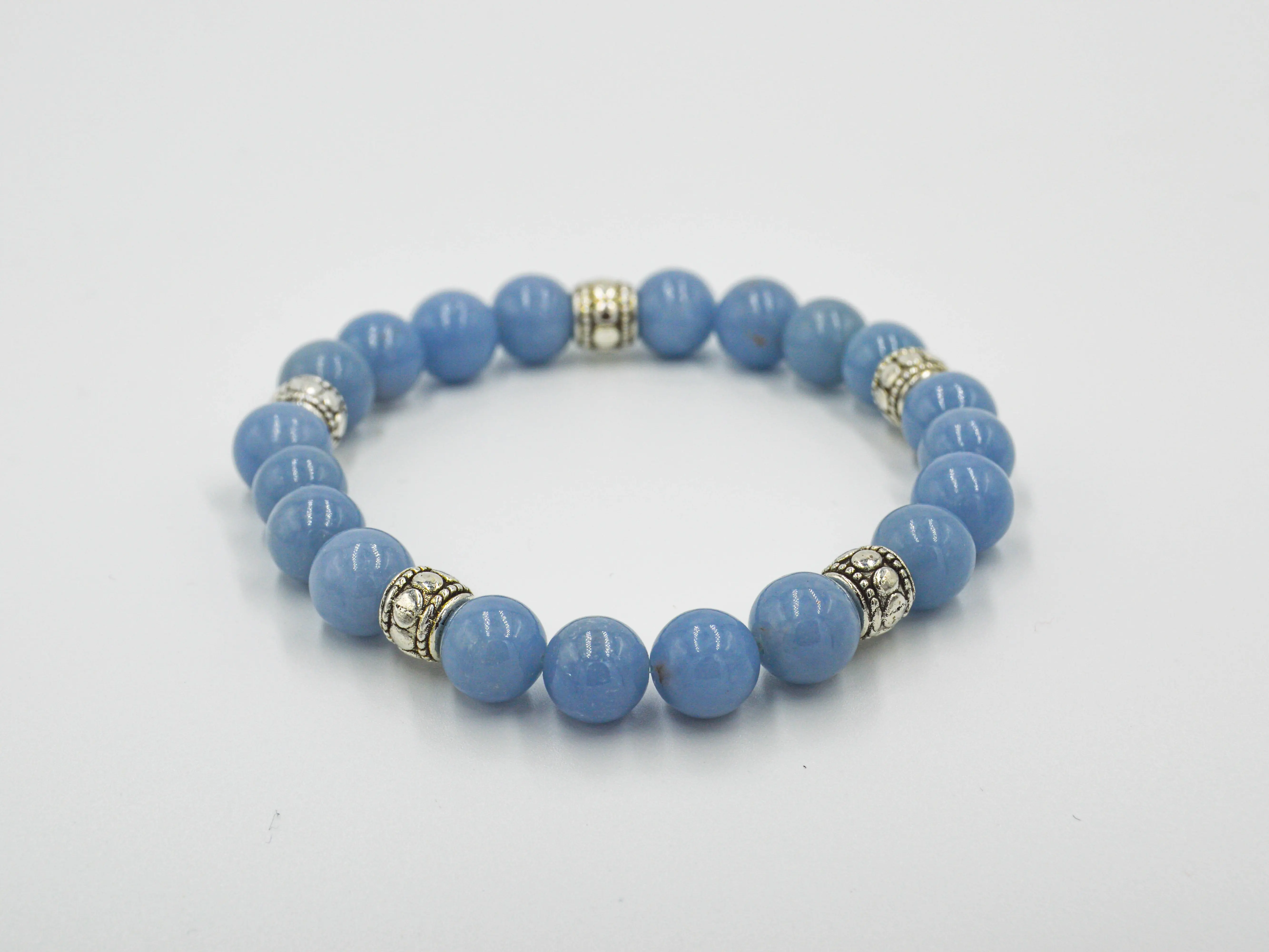 Angelite Stretch Bracelet (Style A)