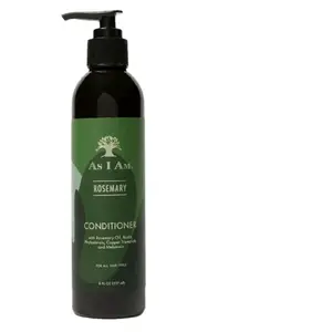 As I Am Rosemary Hair Conditioner - 8 oz - Hydrating Formula for Healthy, Moisturized Hair