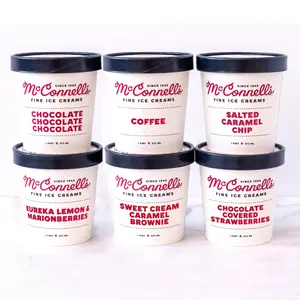 McConnell's Fine Ice Creams 6-PACK: Best Sellers - Creamy & Sweet Dessert Bundle