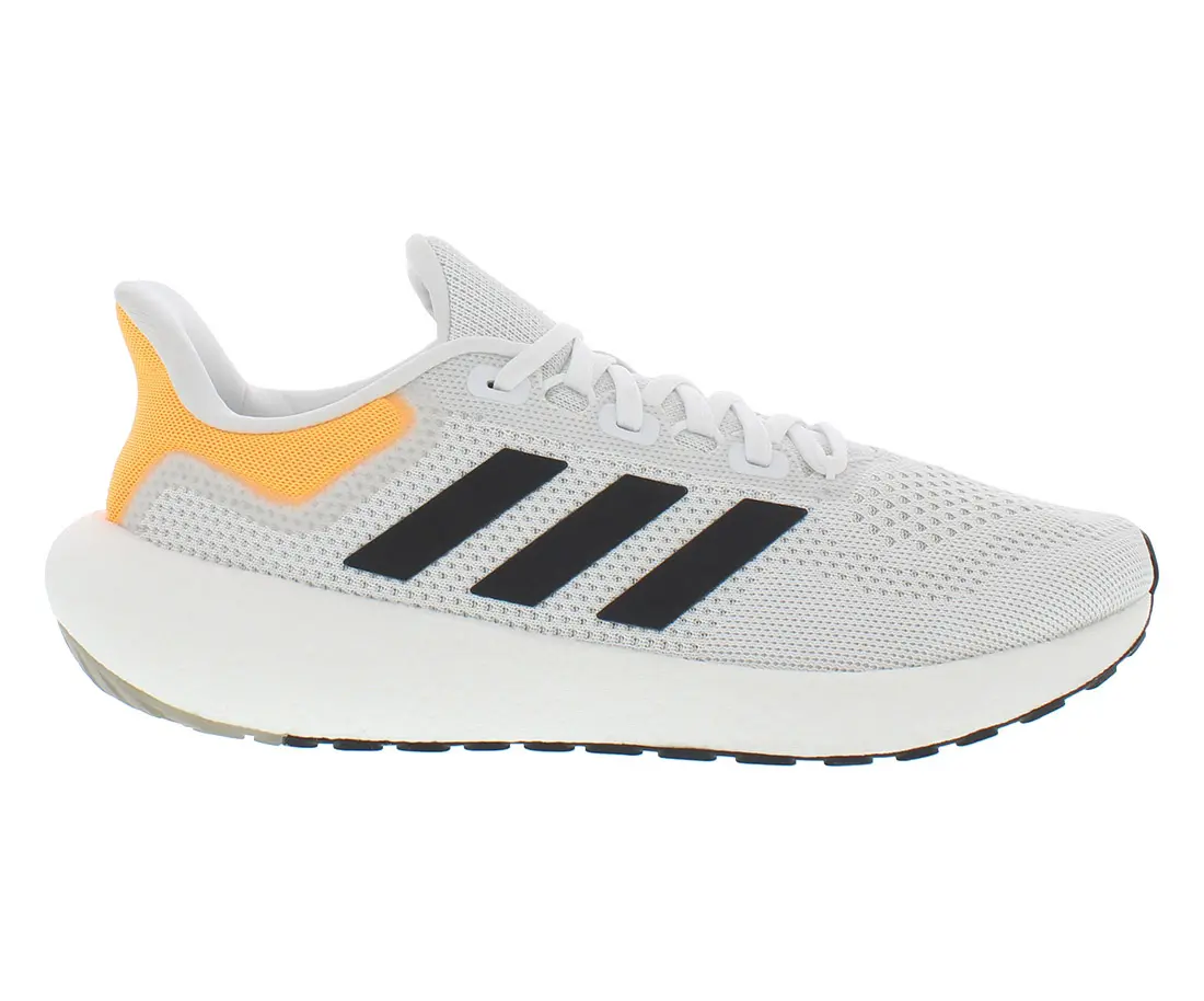 Adidas Pureboost Jet Unisex Basic Running Shoes - Solid Color, Lightweight Athletic Sneakers for Running, Walking