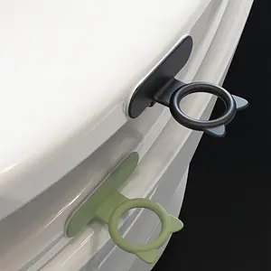 Silicone Toilet Lid Lifter, Multi-functional Toilet Lid Handle Ring, Cabinet Door Opening Handle, Avoid Contact with The Toilet Lid Handle Ring, Seat