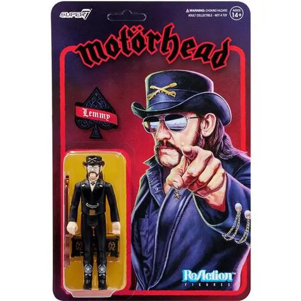 Motorhead - Super7 - Motorhead - ReAction Figures - Lemmy (Modern Cowboy)  [COLLECTIBLES] figurine/statue, Collectible