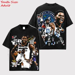 [X-26] 'Ant-Man 5' Anthony Edwards For Wolves Nation High-Quality 100% Cotton T-Shirt (Made In US), Timberwolves Fans Hooper Shirt, Game Day Outfits, Gift For Basketball Fans, Basketball Graphic Tee