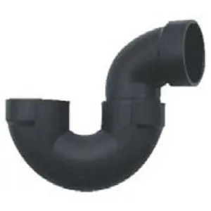 212 MAIN LASALLE BRIS 633201 1.5 in. Solvent-Weld ABS Plastic P-Trap, Household Appliance Water Pipe Part, Drain Hose