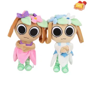 Bassie Plush Dandy's World Collectible - Soft 9.4" Flower Girl Stuffed Toy, Perfect for Fans, Easter & Gifting little gifts for girls