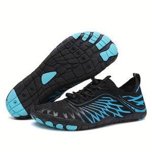 2025 Barefoot Shoes Men's Women's Width Toe Holder Scattered Rain Shoes Men's Gym Exercise Minimalist Weightlifting Cross Running Hiking Ground Shoes Comfortable and Breathable