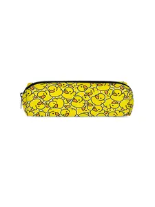 Little yellow duck single layer full width printed pencil case