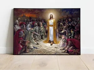Jesus Christ Poster Wall Art Print Modern Home Decoration Religious Ornaments Room Photo