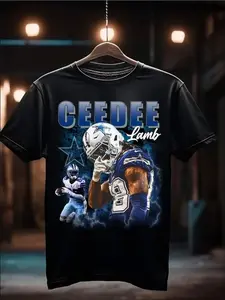 Ceedee Lamb Cowboys Tee - Fan spiritual gifts - Sports gifts - Sizes S - 2XL