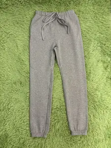 Men cuffed Sweatpants Deep Gray Color Elastic Drawstring Waist with Side Pockets, Comfortable Casual Streetwear for Daily Outings, Gym and Everyday Wear