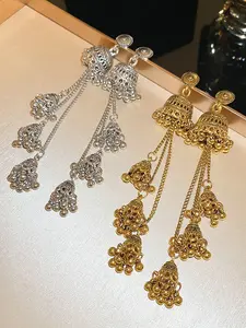 Stainless Steel Earrings Set, Round Dangle Design, Elegant Jewelry for Women & Girls, Ideal Gift Choice, Fashion Accessories