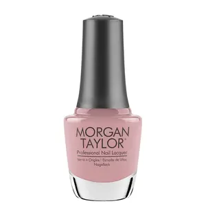 Morgan Taylor Luxe Be A Lady - Soft Rose Creme, Professional Lacquer, Vibrant, Chip-Resistant, Fast-Drying, Long-Lasting, High-Shine, Perfect for Manicures & Pedicure, 15mL.