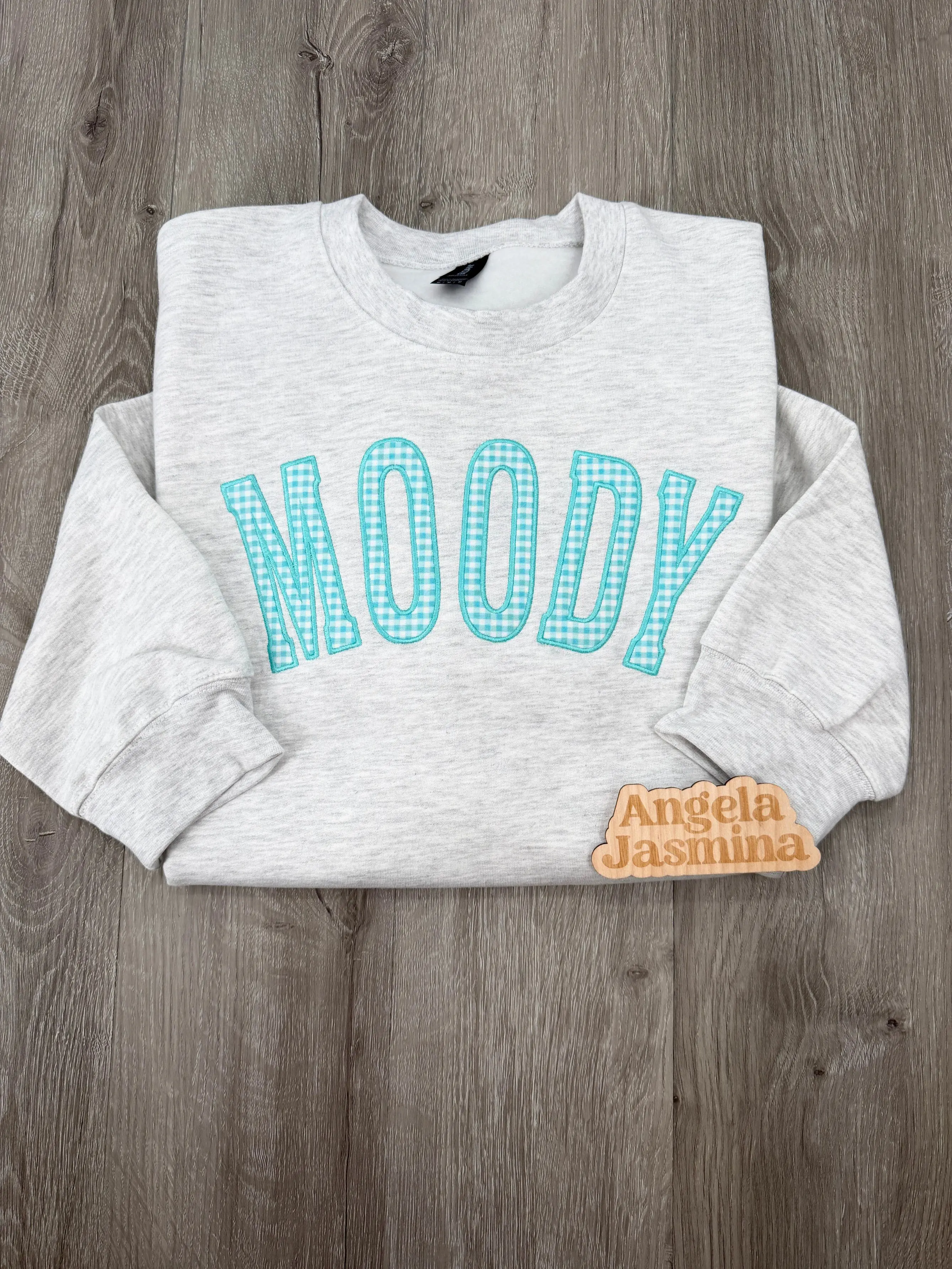 Moody Embroidered Sweatshirt