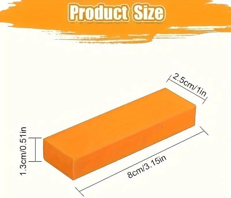 Metal Rust Eraser - Rubber Rust Remove Eraser | Decontamination Artifact Eraser | Magic Rubber Rust Removal Eraser | Stainless Steel Knives Rust Decontamination Artifact, Dirt and Stains Remover